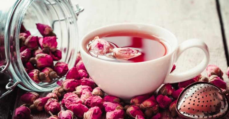 فوائد شاي الورد للحامل و هل له أضرار