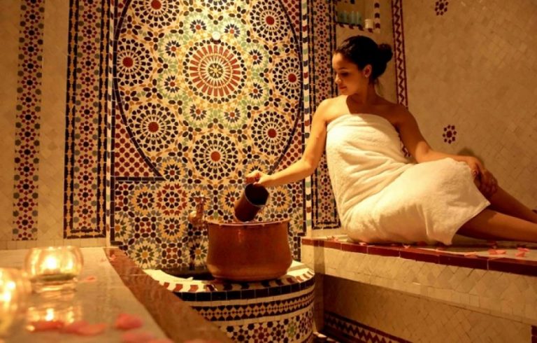 كيفية صنع الحمام المغربي للعروسة استعلام المنصة