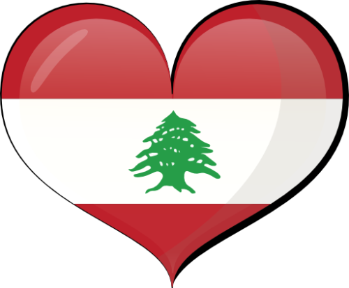 صور رسومات علم لبنان