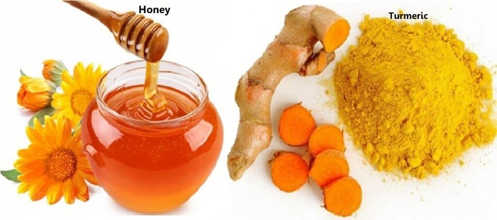 فوائد الكركم مع العسل للكحه