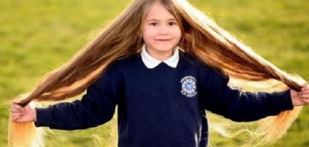 تقوية وتطويل شعر الأطفال