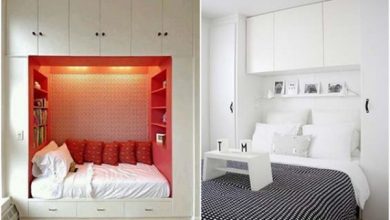 حيل بسيطة وغير مكلفة لجعل غرف النوم الصغيرة أكبر في المساحة