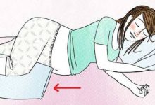 طريقة نوم الحامل في الثلث الأول من الحمل